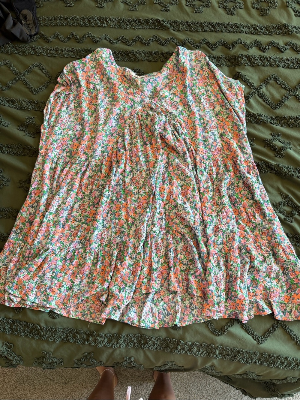 Floral babydoll dress